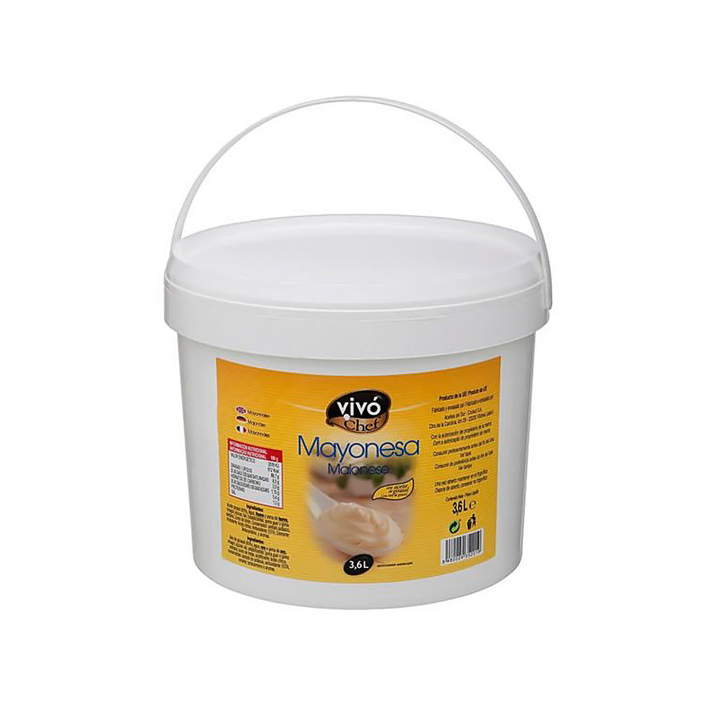 Jabanera-Mayonesa-Vivó-(3.6-L) Mayonesa Vivó (3.6 L) - Imagen 1